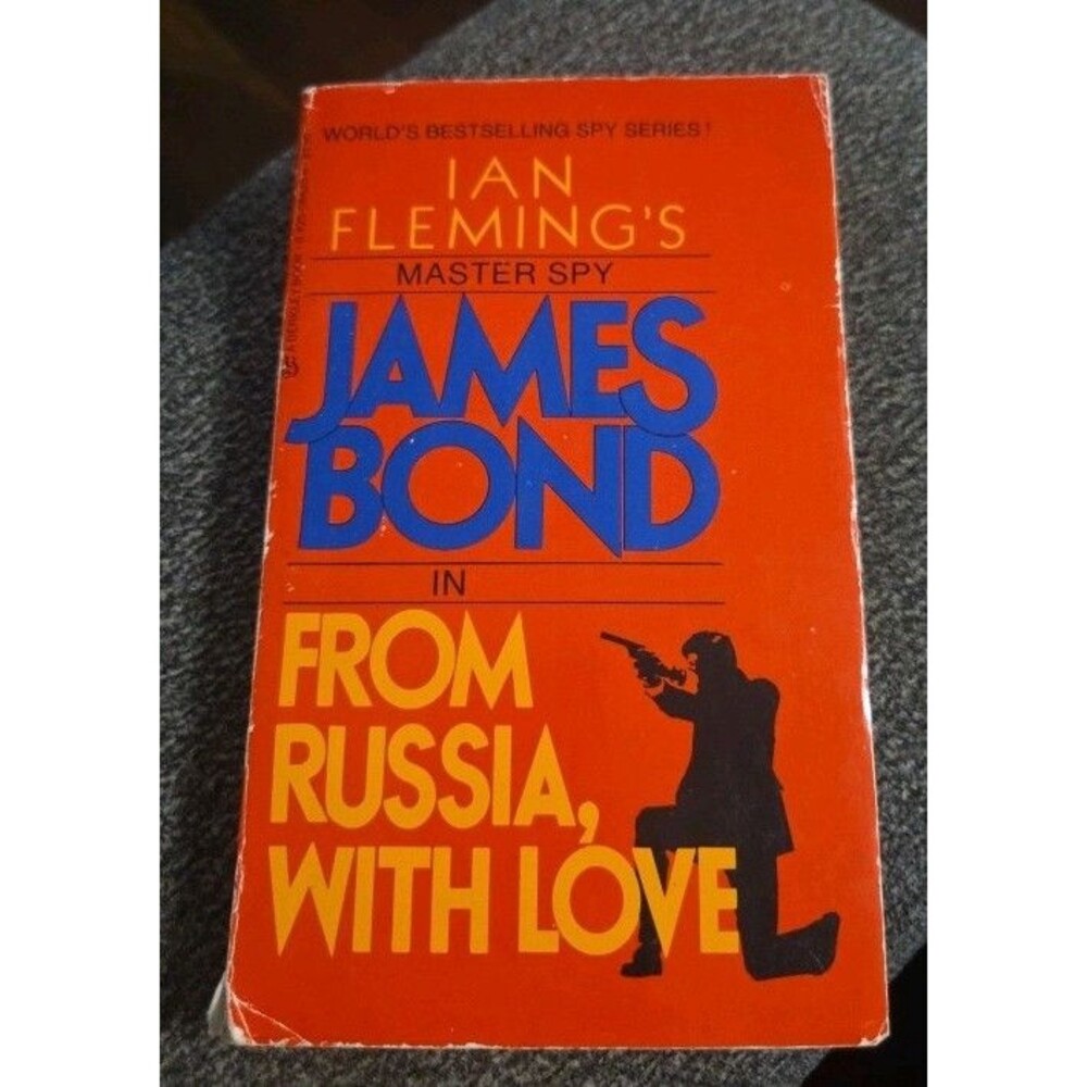 James Bond Books By Ian Fleming lot of 4